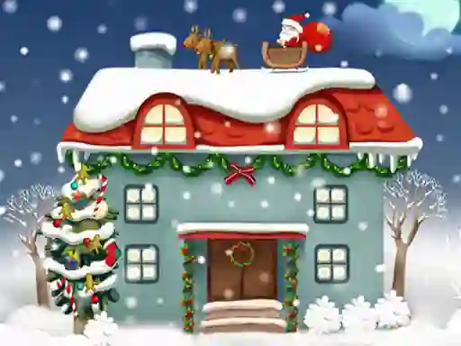 Igra Christmas Rooms Differences online