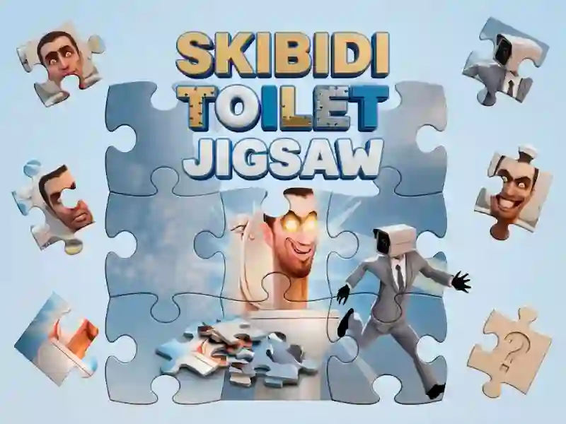 Igra Skibidi Toilet Jigsaw online