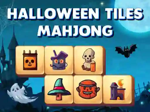 Igra Halloween Tiles Mahjong online