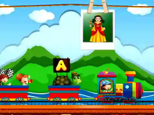 Igra Alphabetic train online