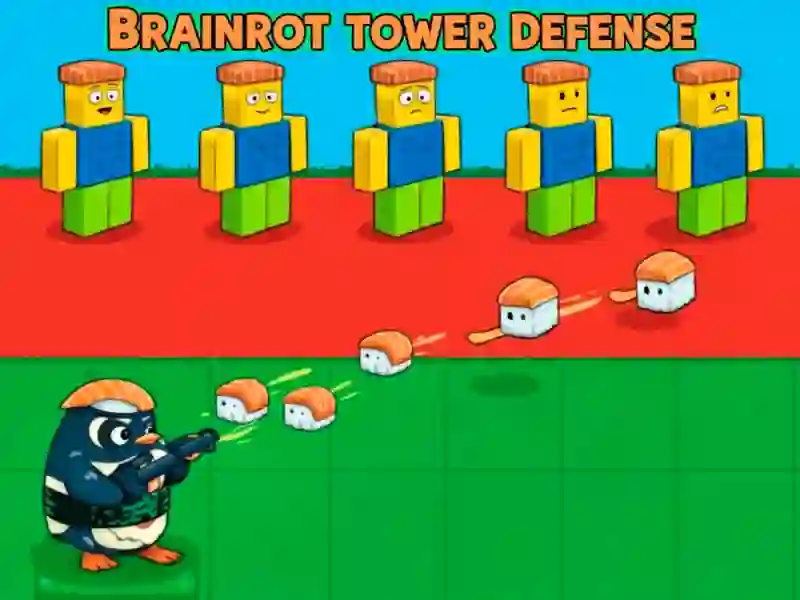 Igra Brainrot Tower Defense online