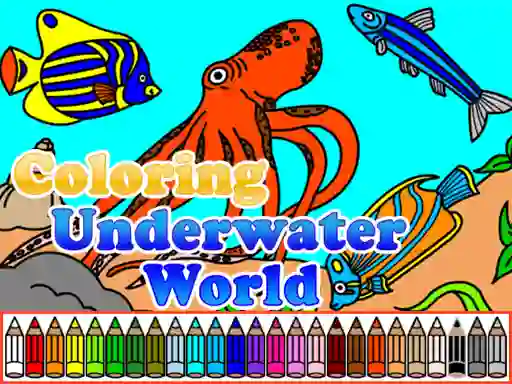 Igra Coloring Underwater World online