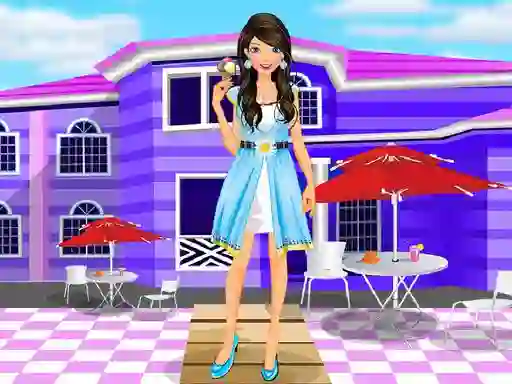 Igra Summer Vacation Dressup online