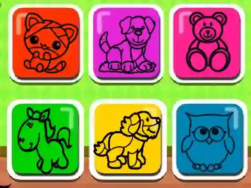 Igra Easy Kids Coloring Game online
