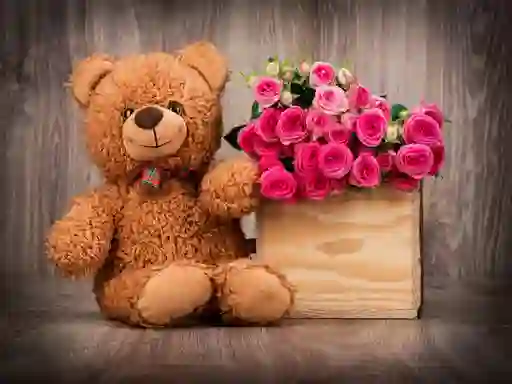 Igra Cute Teddy Bears Puzzle online