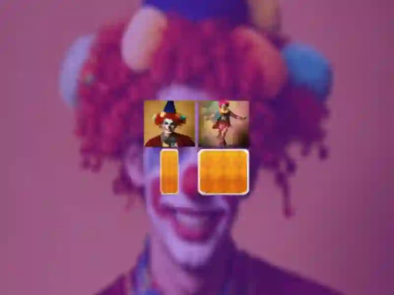 Igra Clown Memory Match online