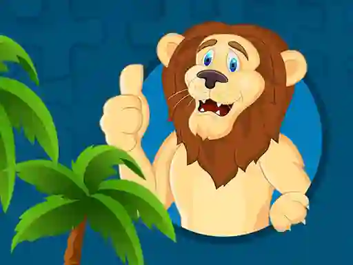 Igra Strong Lions Jigsaw online