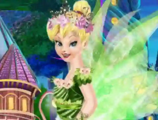 Igra Forest fairy dressup online