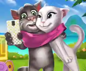 Igra Kittens Selfie Time online