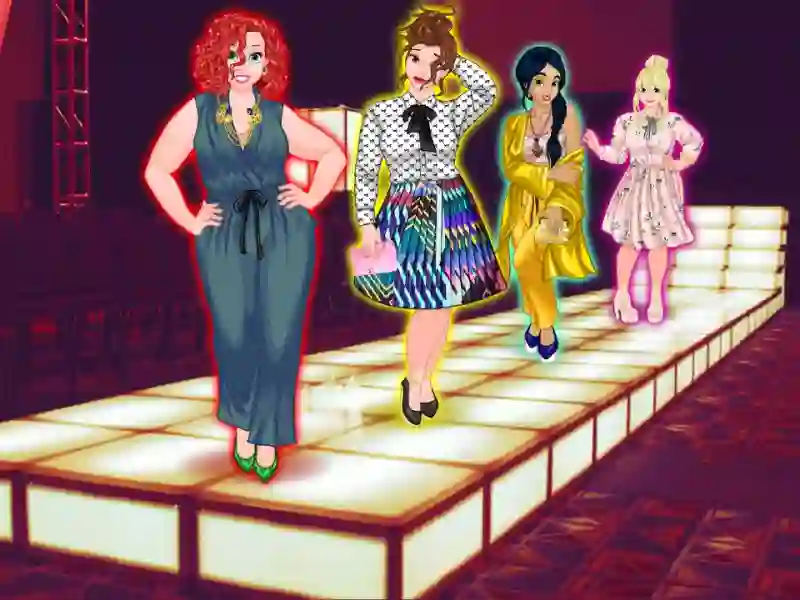 Igra Princesses Runway Plus online