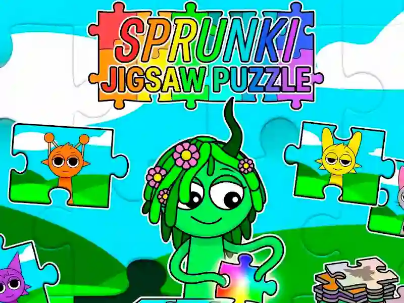 Igra Sprunki Jigsaw Puzzle online