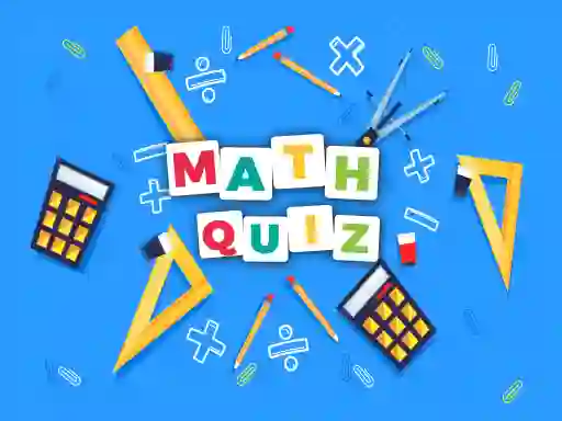 Igra Math Quiz Game online