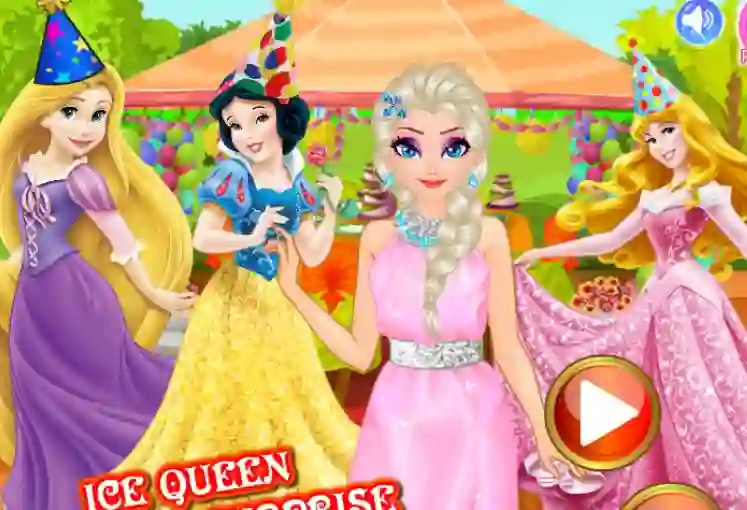 Igra Ice Queen Birthday Surprise online