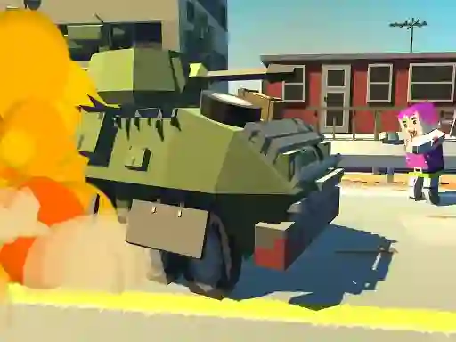 Igra Tank vs Zombie online