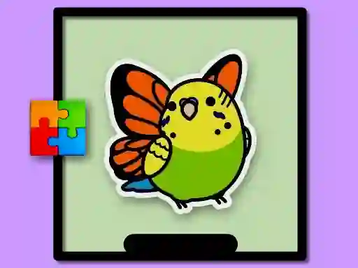 Igra Cute Budgie Puzzle online