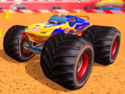 Igra Monster truck Offroad Stunts online