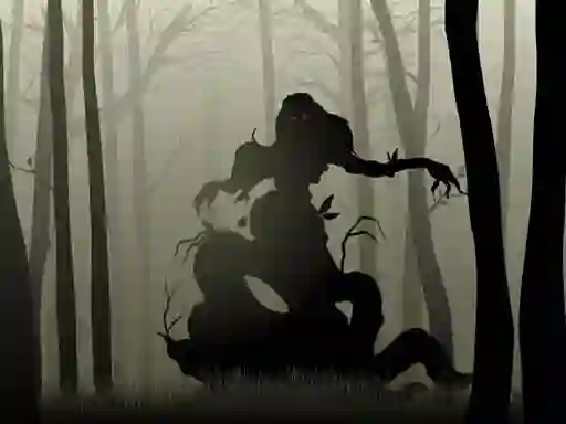 Igra Evil Spirits Jigsaw online
