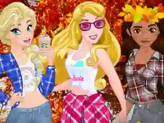 Igra Princess Fall Flannels online