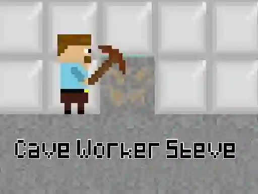 Igra Cave Worker Steve online