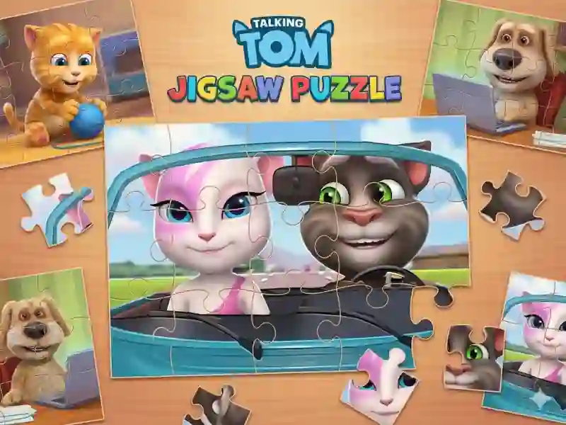 Igra Talking Tom Jigsaw Puzzle online