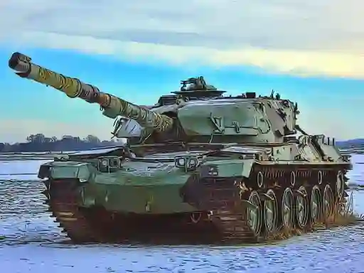 Igra Military Tanks Jigsaw online