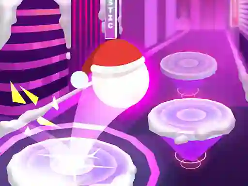 Igra Hop Ball 3D: Dancing Ball on Marshmello Tiles Road online