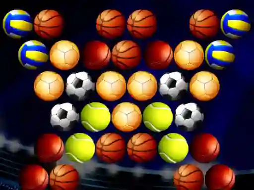 Igra Bubble Shooter Golden Football online