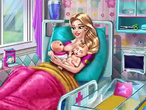 Igra Mommy Twins Birth online
