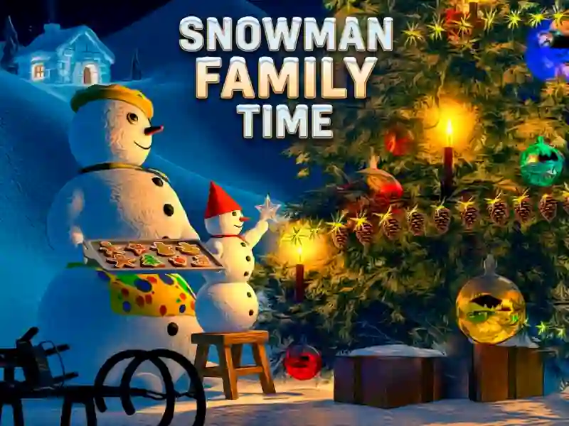 Igra Snowman Family Time online