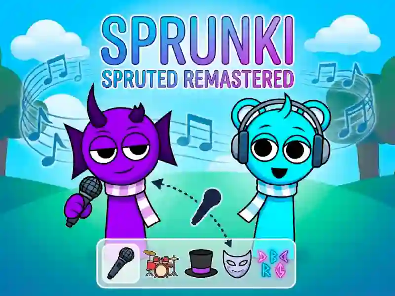 Igra Sprunki Spruted Remastered online