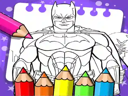 Igra Batman Beyond Coloring Book online