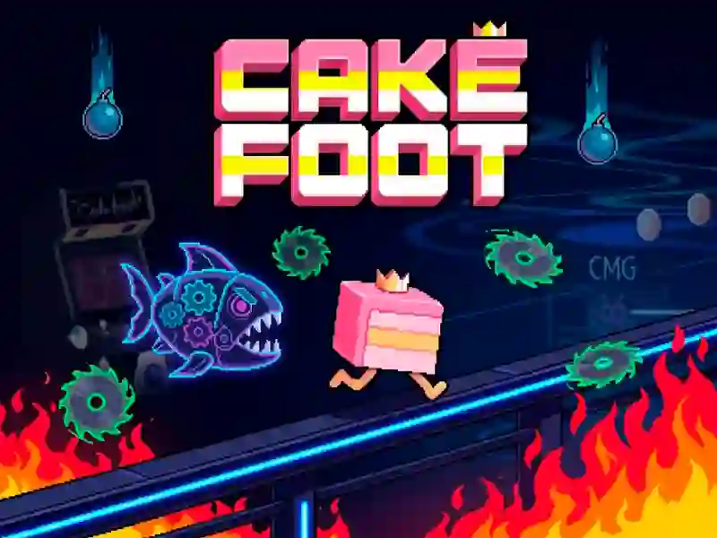 Igra Cake Foot online