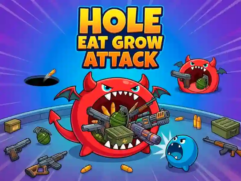 Igra Hole Eat Grow Attack online