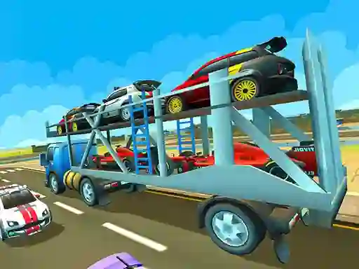 Igra Car Transporter Cargo Truck online
