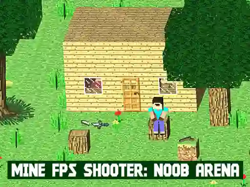 Igra Mine FPS Shooter: Noob Arena online