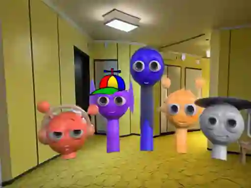 Igra Sprunki Backroom Terrors Skibidi Toilet online