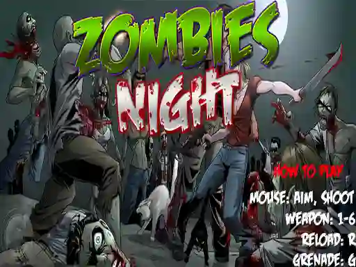 Igra Zombies Night online
