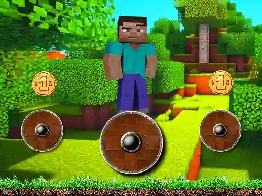 Igra Mineblock Rotate and Fly Adventure online