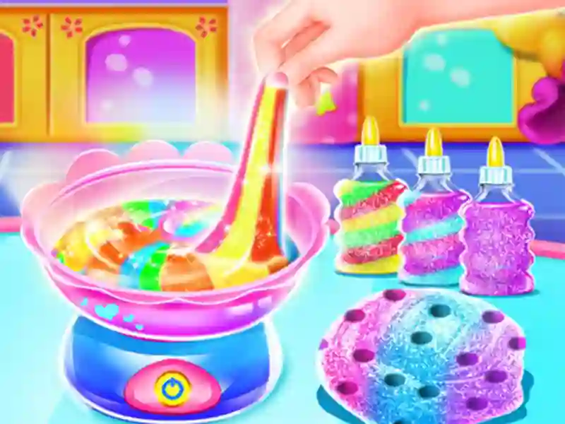 Igra Unicorn Slime Designer online