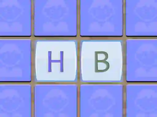 Igra Alphabet Memory Game online