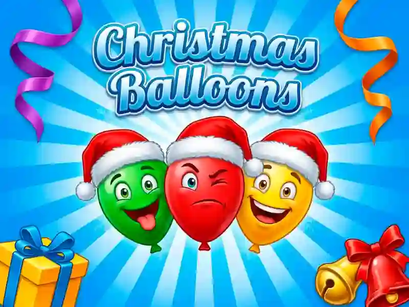 Igra Christmas Balloons online