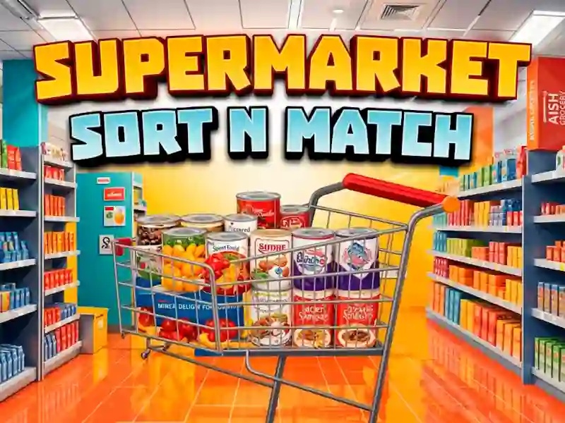 Igra Supermarket Sort N Match online