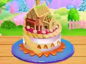 Igra Doll House Cake Cooking online