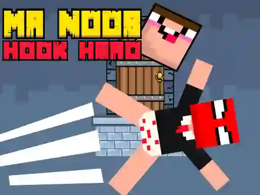 Igra Mr Noob Hook Hero online