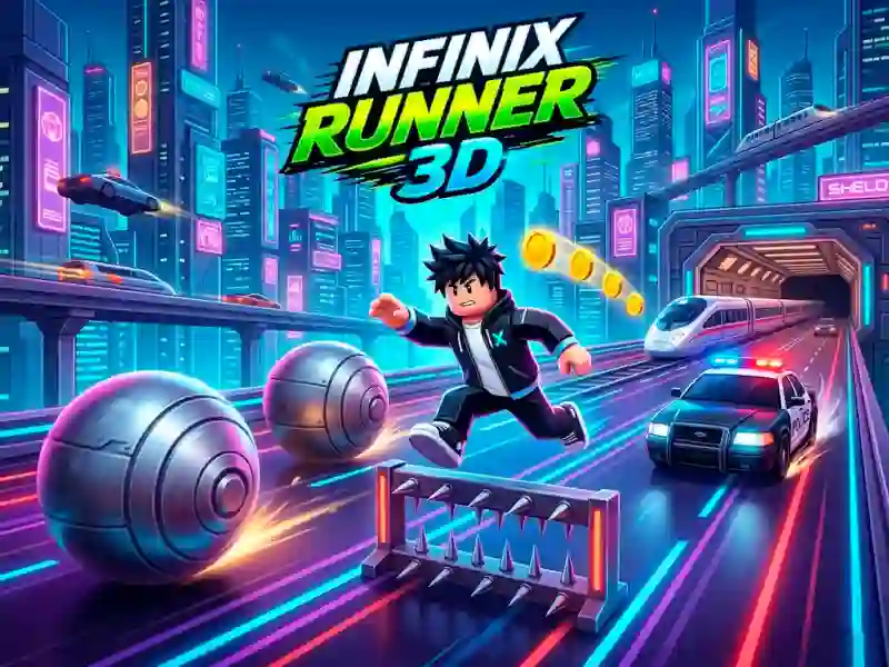 Igra Infinix Runner 3D online
