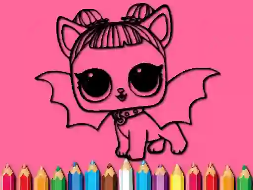 Igra Back To School: Lol Coloring Book online