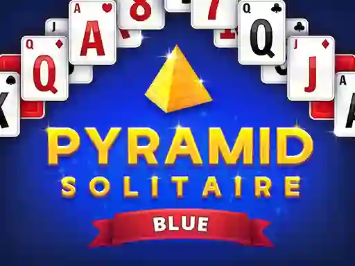 Igra Pyramid Solitaire Blue online