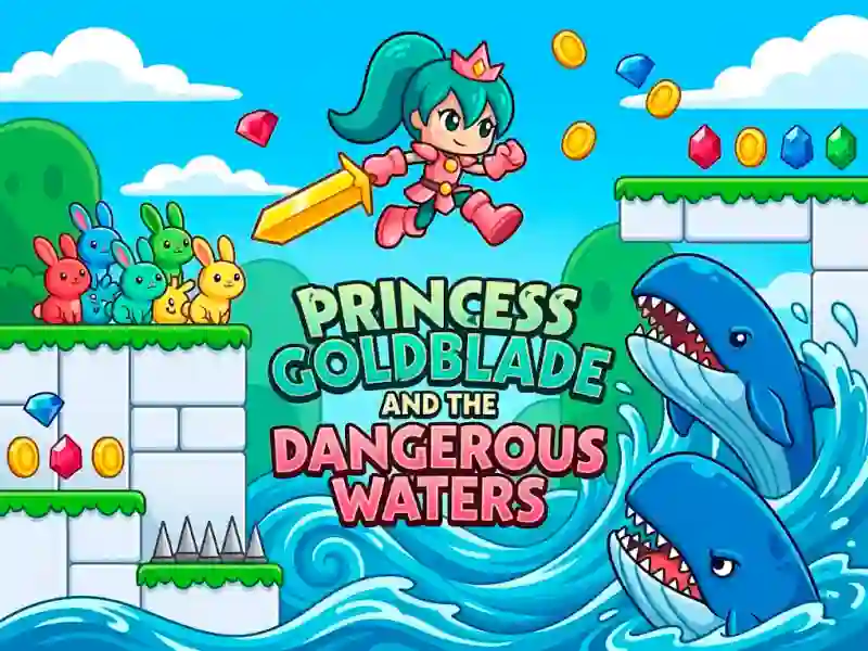 Igra Princess Goldblade and the Dangerous Waters online