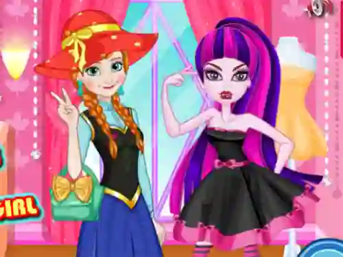 Igra Princess vs Monster Girl online
