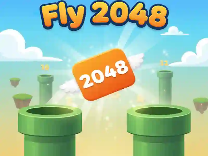 Igra Fly 2048 online